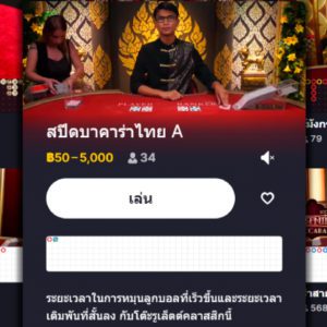 บาคาร่าไทย Evolution