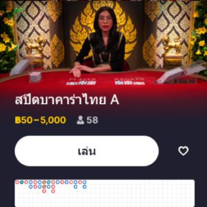 บาคาร่าคนไทย Evolution