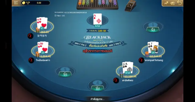 กฎกติกา Virtual Blackjack