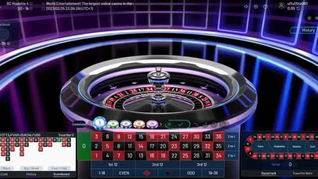 การเดิมพันบล็อกเชนรูเล็ต world casino