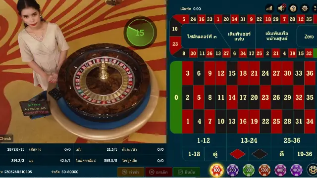 ประเภทการเดิมพันรูเล็ตดรีมเกมมิ่ง