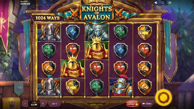 เกมส์สล็อต Knights Of Avalon